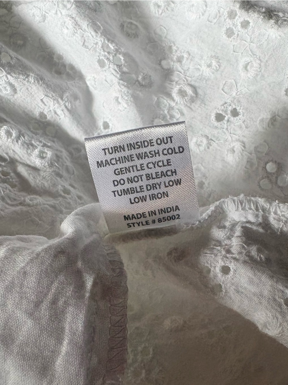 Uncle Frank White Eyelet Mini Dress- Romper- White Graduation Dress- Size XS - Picture 9 of 12